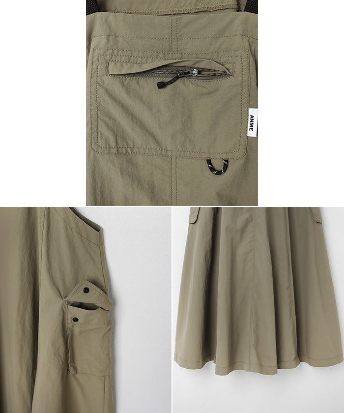 andme 多功能尼龍毛衣裙