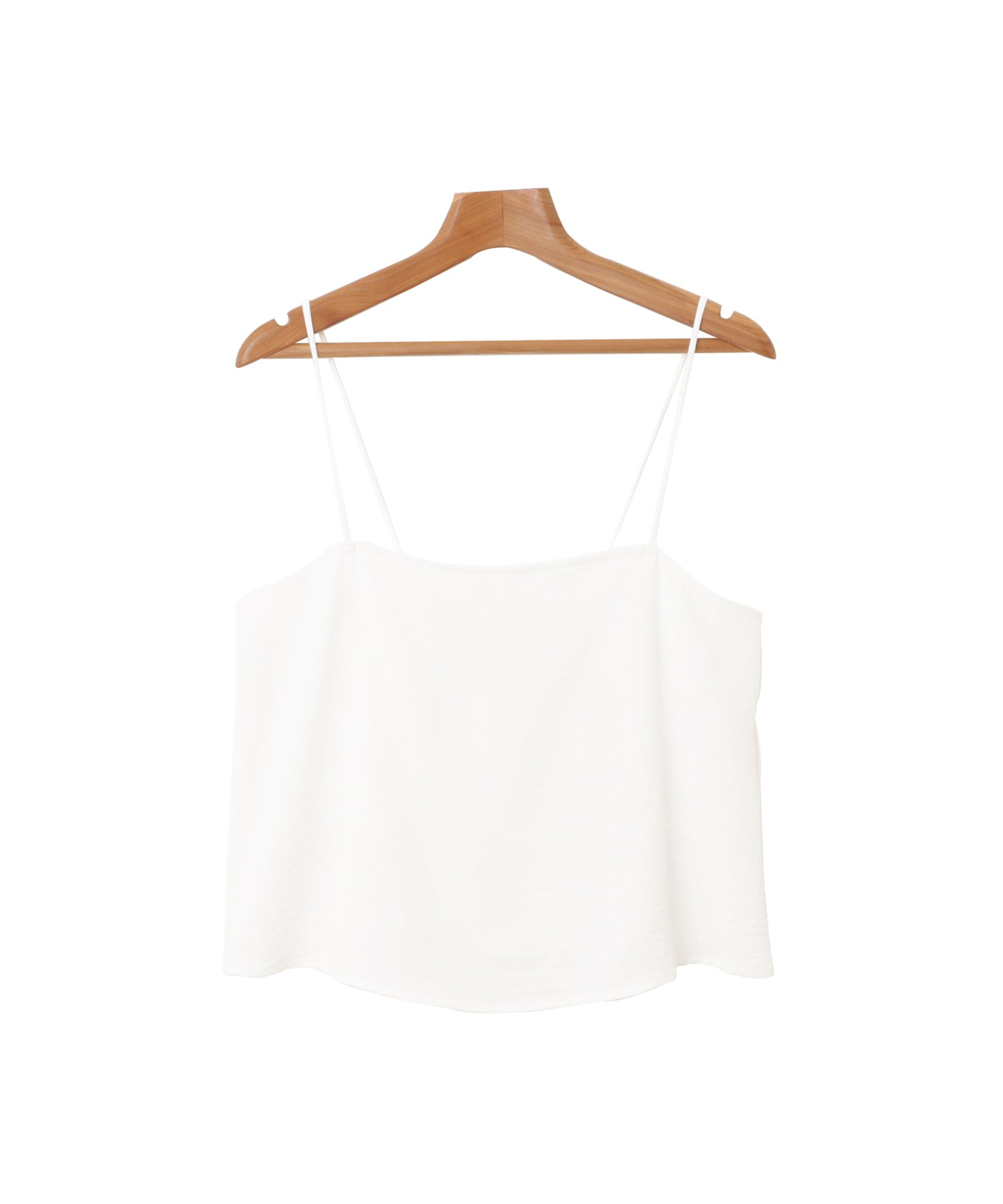 アンドミー andme 接触冷感 バック リボン キャミソール ビスチェ (オフホワイト) オフホワイト