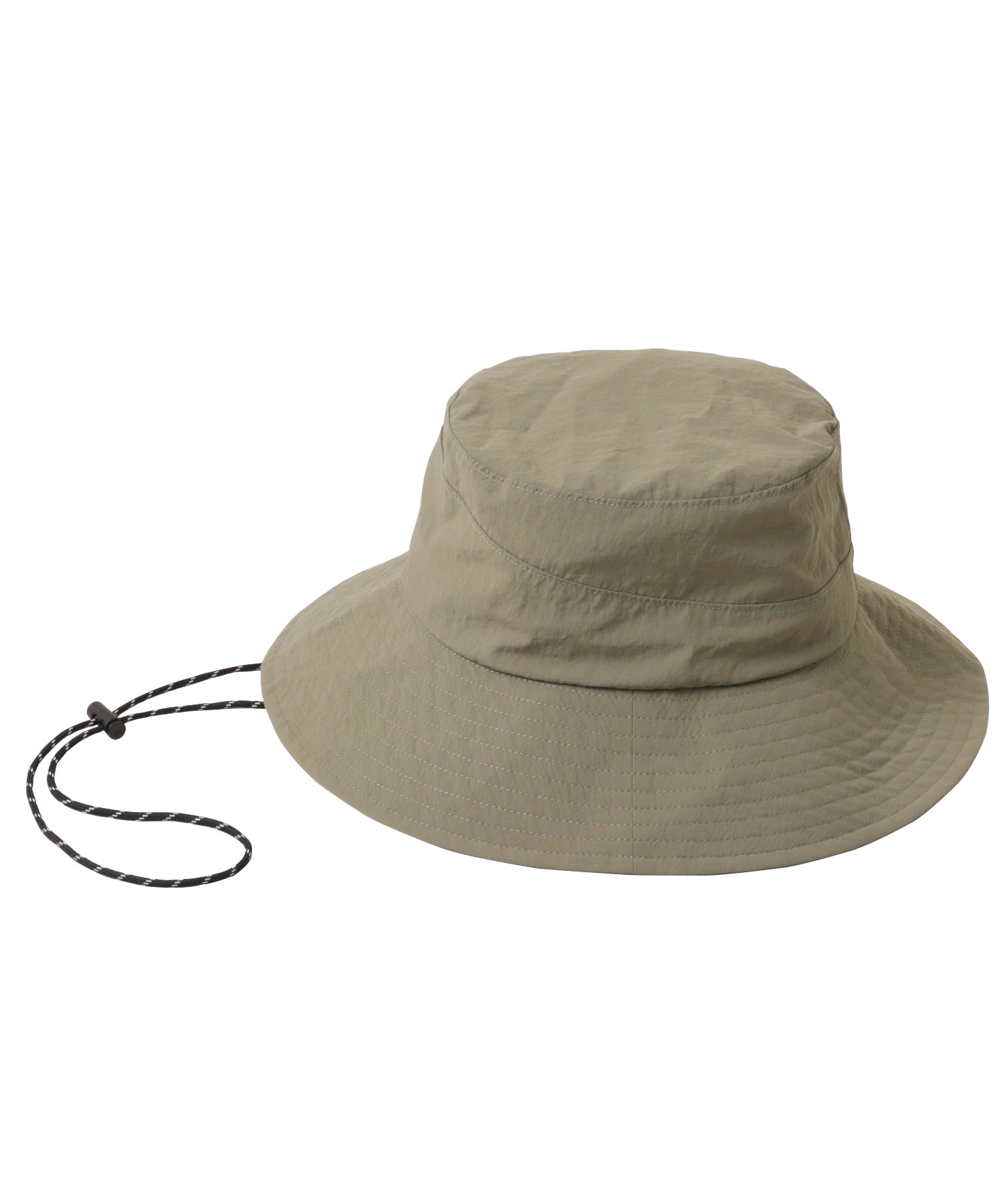 アンドミー andme 接触冷感 UVカット (UPF50+) 撥水加工 ナイロン ハット (ライトカーキ) ライトカーキ