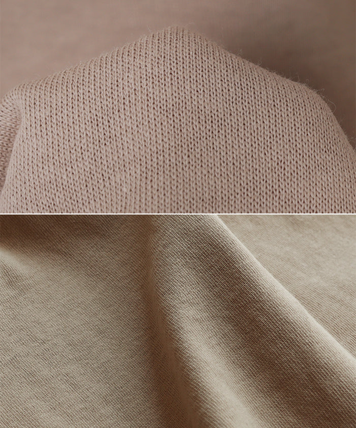 アンドミー andme USAコットン汗染み防止フレンチスリーブTシャツ (ブラック) ブラック