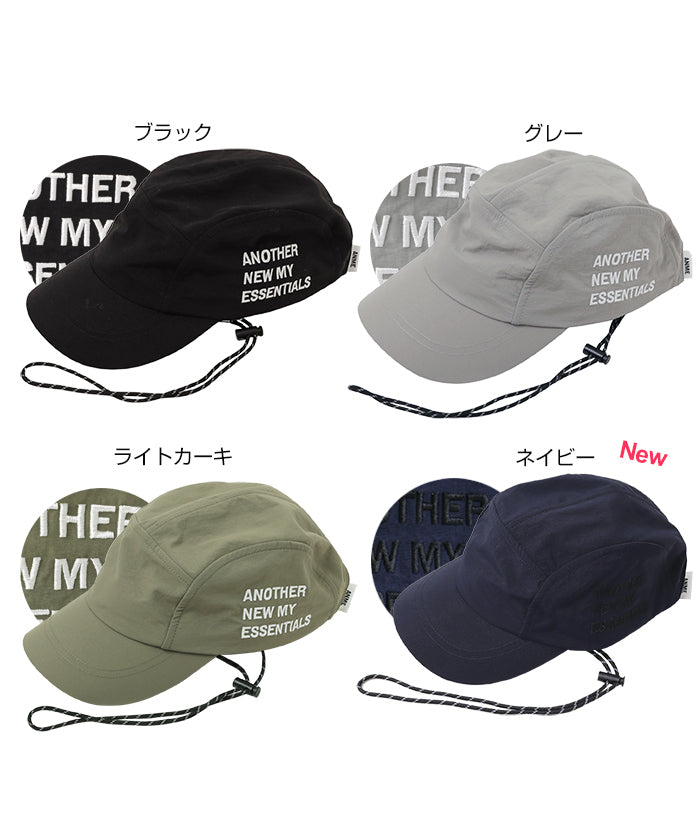 アンドミー andme ANMEロゴ刺繍 UV 接触冷感 ナイロンキャップ