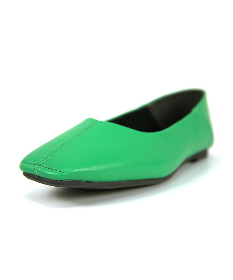 ノーワンノーズ No one knows スクエアトゥセンターシームパンプス