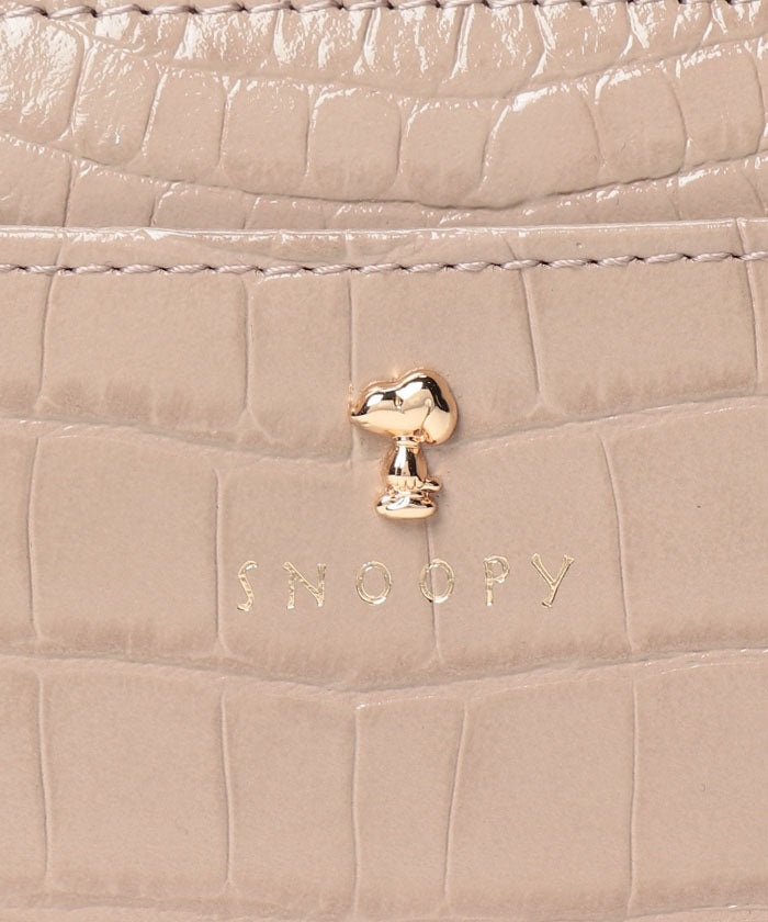 スヌーピーレザーコレクション SNOOPY Leather Collection PEANUTS/ピーナッツ/SNOOPY/スヌーピー/クロコ/LF束入れ