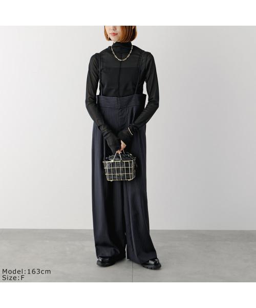 アナナ anana anana 長袖 カットソー a15-007 メッシュ ハイネック (IVY/アイボリー) IVY/アイボリー