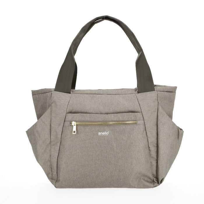 アネログランデ anello GRANDE anello GRANDE アネログランデ 両面撥水杢ポリGL トートバッグ GT-T0473,LGY.ライトグレー
