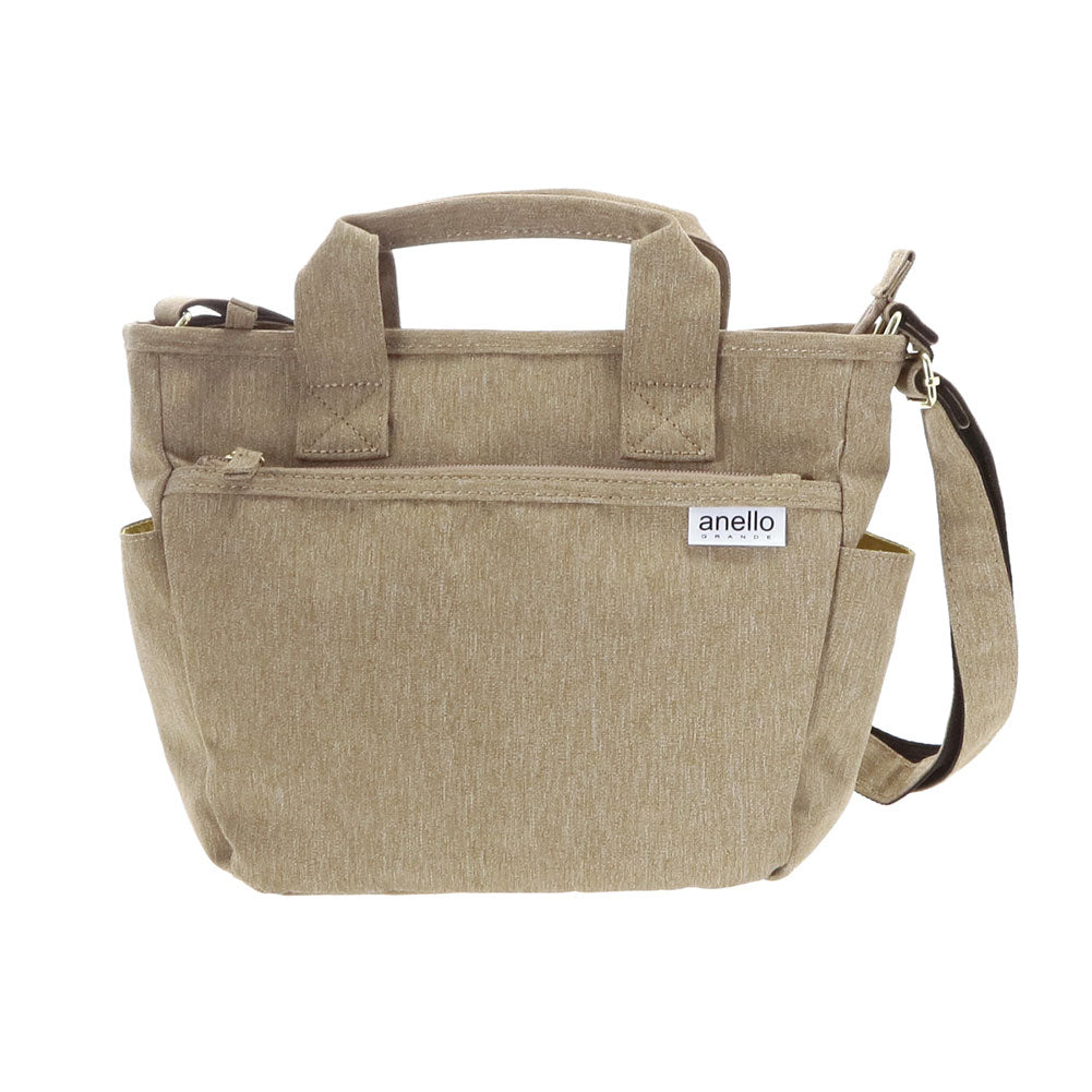 アネログランデ anello GRANDE anello GRANDE アネログランデ 軽量撥水SPS トート型ショルダー GU-H2315,BE.ベージュ