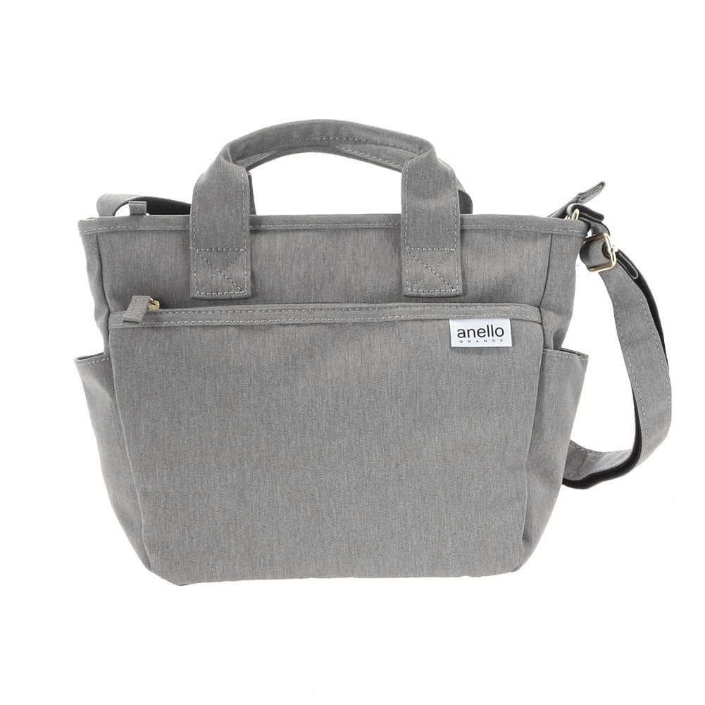 アネログランデ anello GRANDE anello GRANDE アネログランデ 軽量撥水SPS トート型ショルダー GU-H2315,LGY.ライトグレー