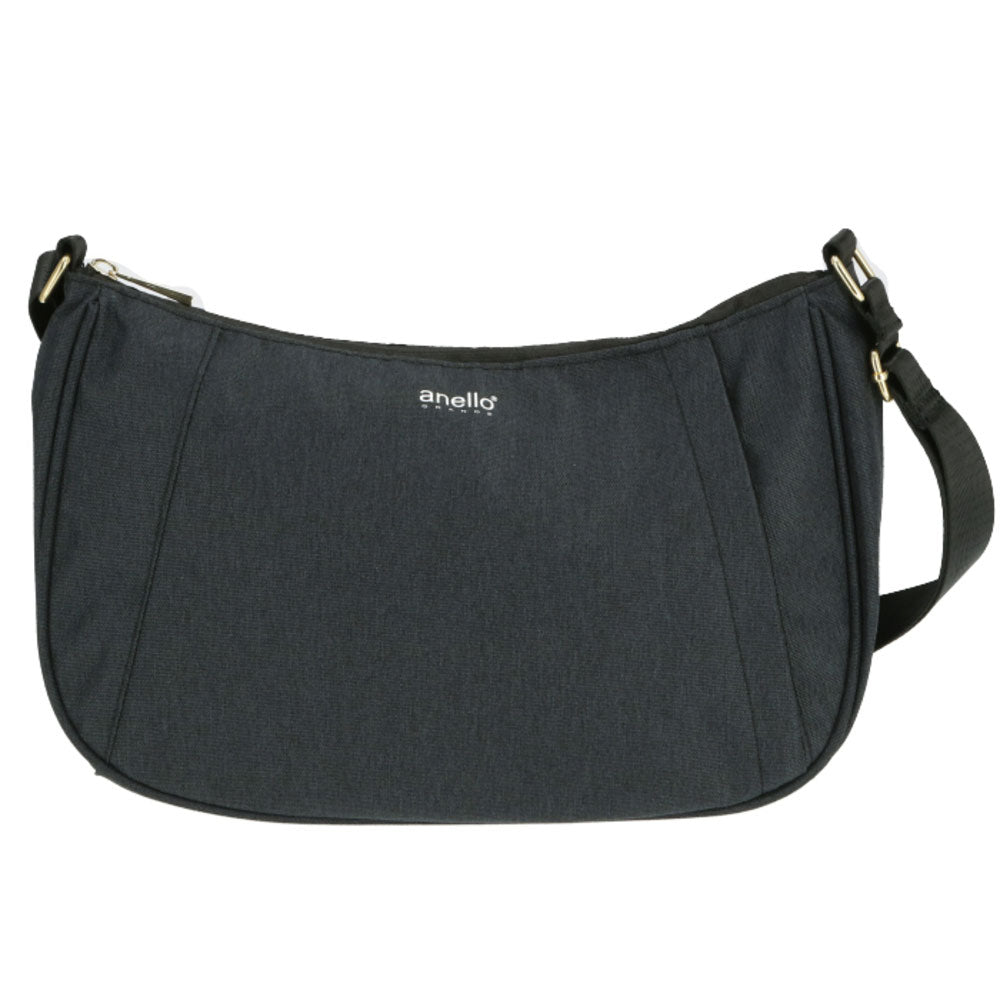 アネログランデ anello GRANDE anello GRANDE アネログランデ 両面撥水杢ポリGL ショルダー GT-T0474,BK.ブラック