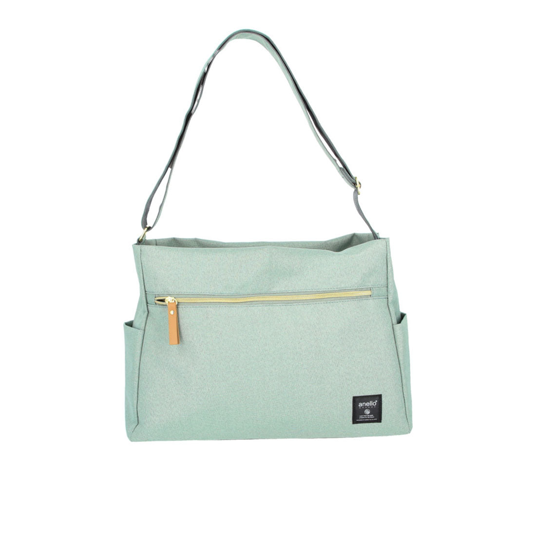 アネログランデ anello GRANDE クラシック杢ポリCLP10ポケットショルダー GT-H2522 (MGR.ミントグリーン) MGR.ミントグリーン