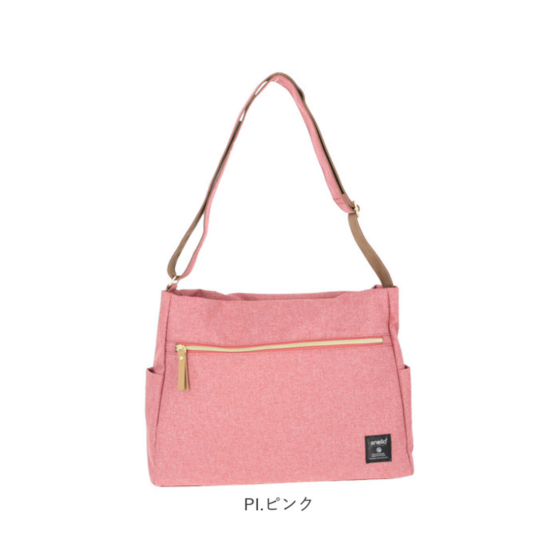 アネログランデ anello GRANDE クラシック杢ポリCLP10ポケットショルダー GT-H2522 (MGR.ミントグリーン) MGR.ミントグリーン