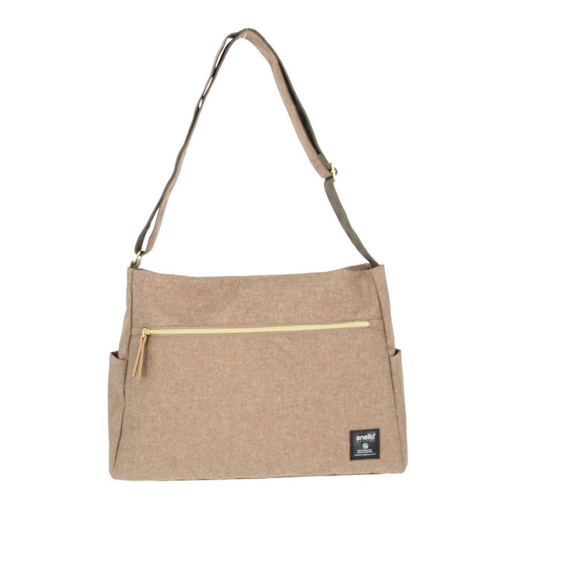 アネログランデ anello GRANDE クラシック杢ポリCLP10ポケットショルダー GT-H2522 (BE.ベージュ) BE.ベージュ