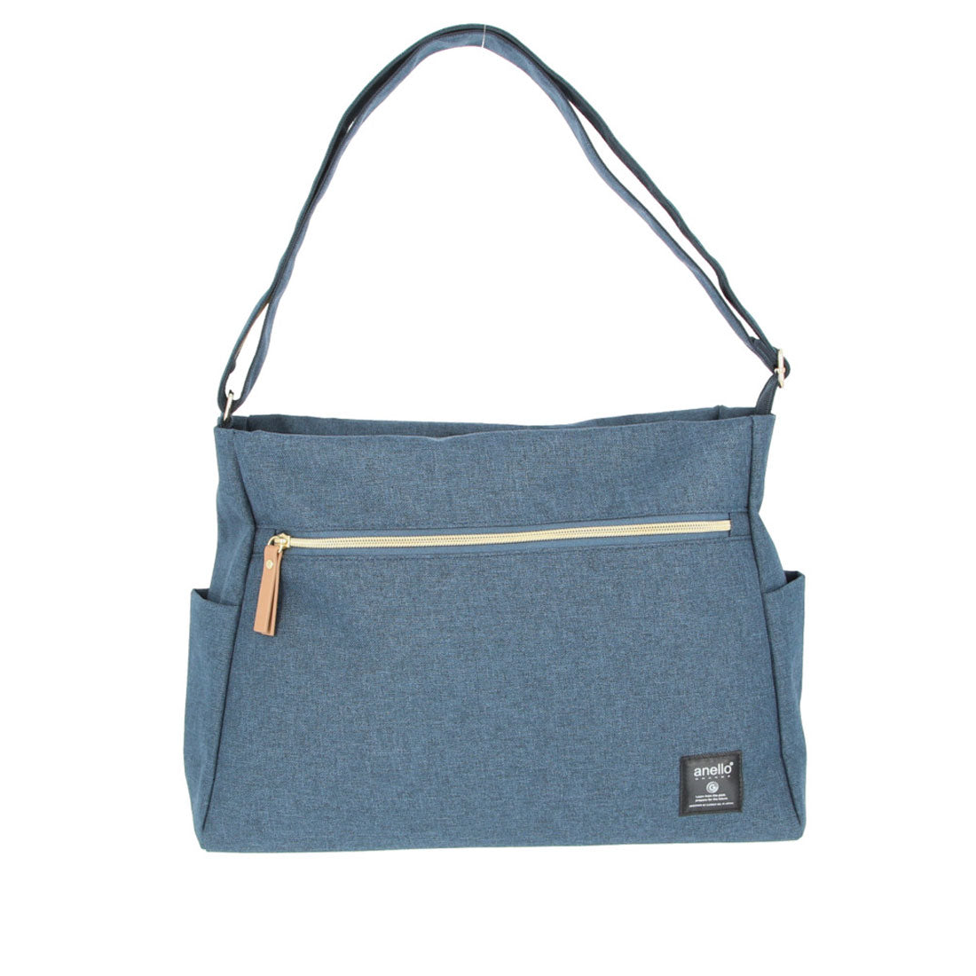 アネログランデ anello GRANDE クラシック杢ポリCLP10ポケットショルダー GT-H2522 (DBL.ダークブルー) DBL.ダークブルー