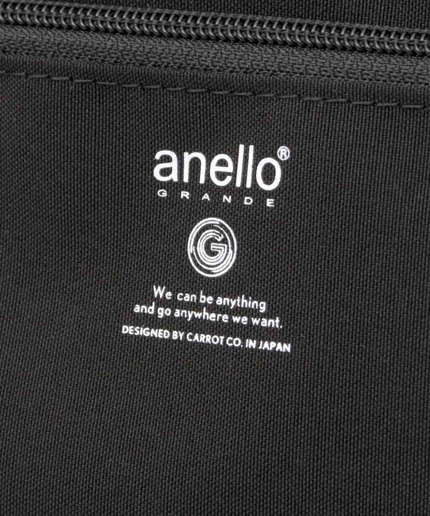 アネログランデ anello GRANDE ショルダーバッグ レディース アネロ anello バッグ 斜めがけ (ブラック) ブラック