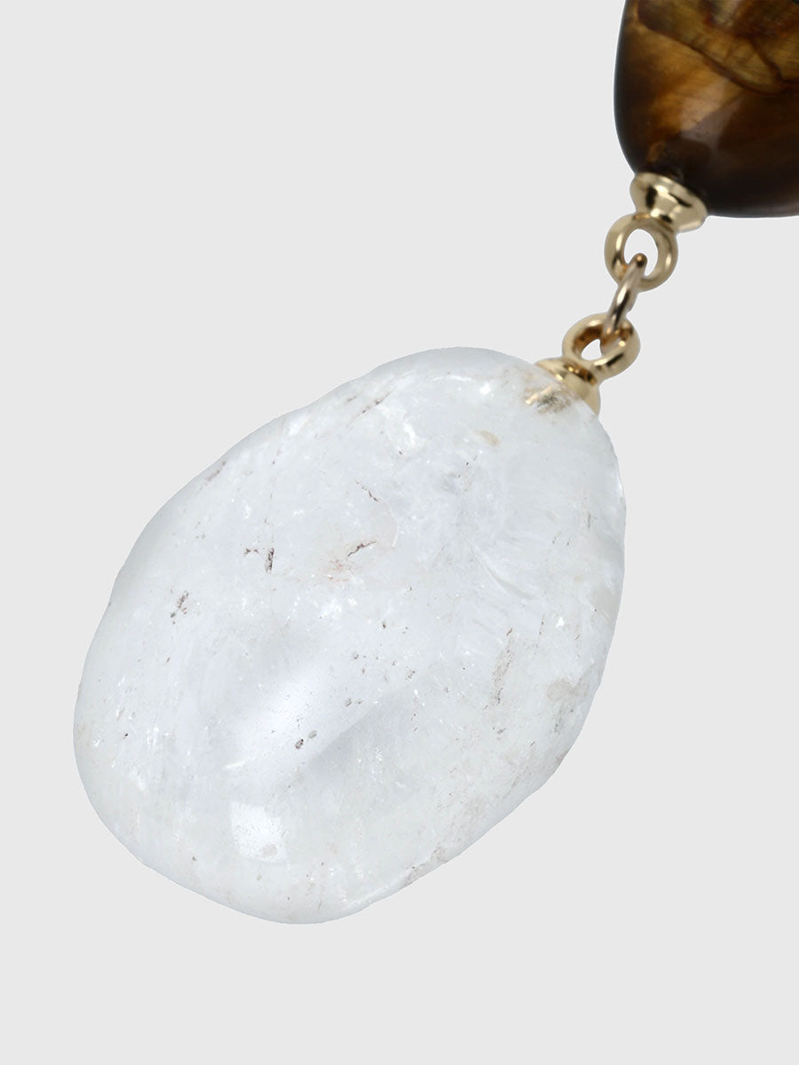 anuans anuans 石頭造型耳環