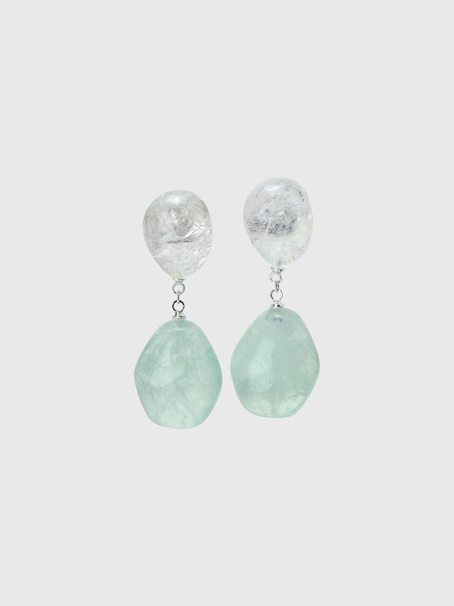 anuans anuans 石頭造型耳環