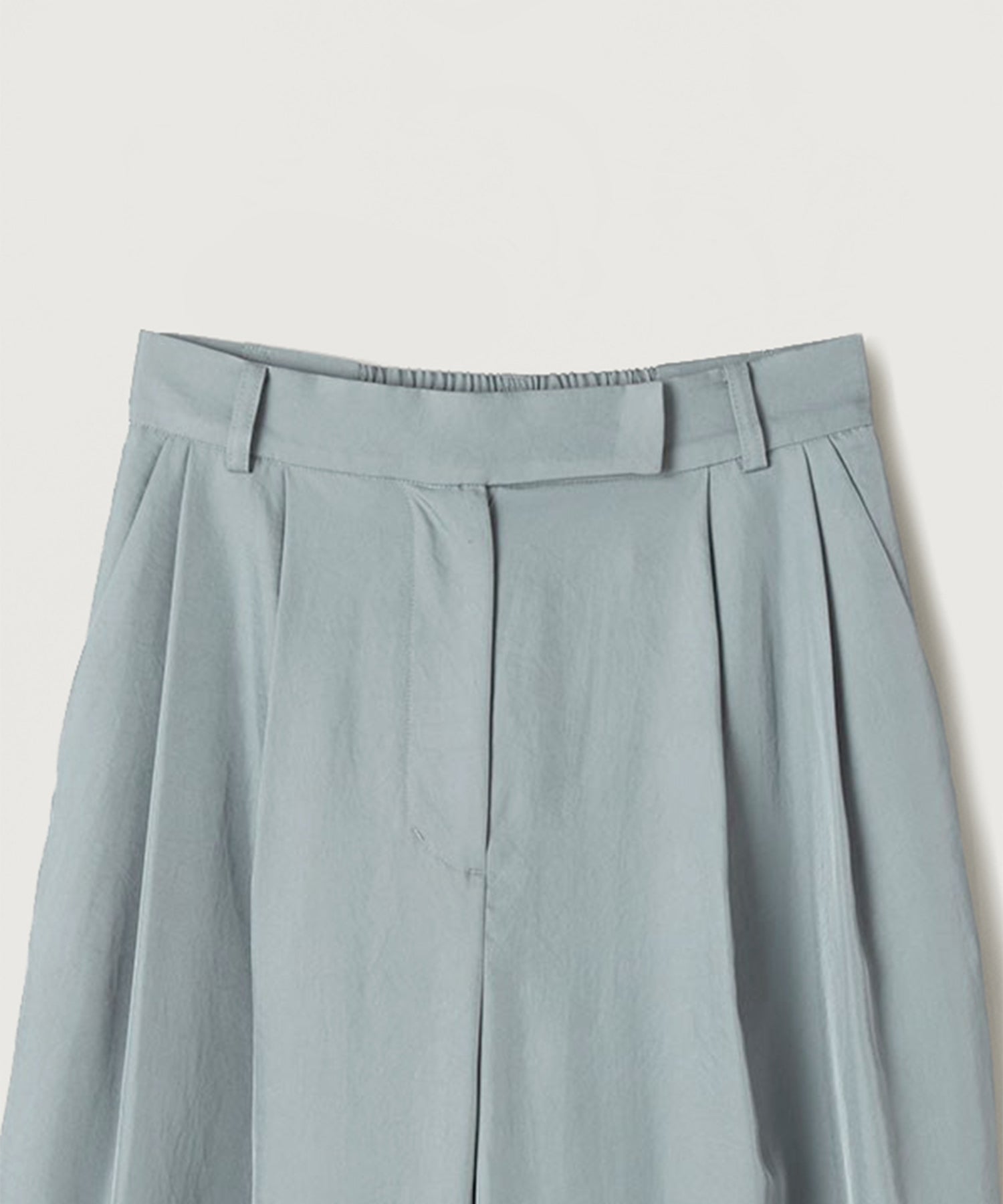 anuans anuans 兩條褶鬆身斜紋褲