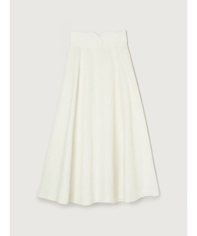 アニュアンス anuans リネンサーキュラースカート (WHITE) WHITE