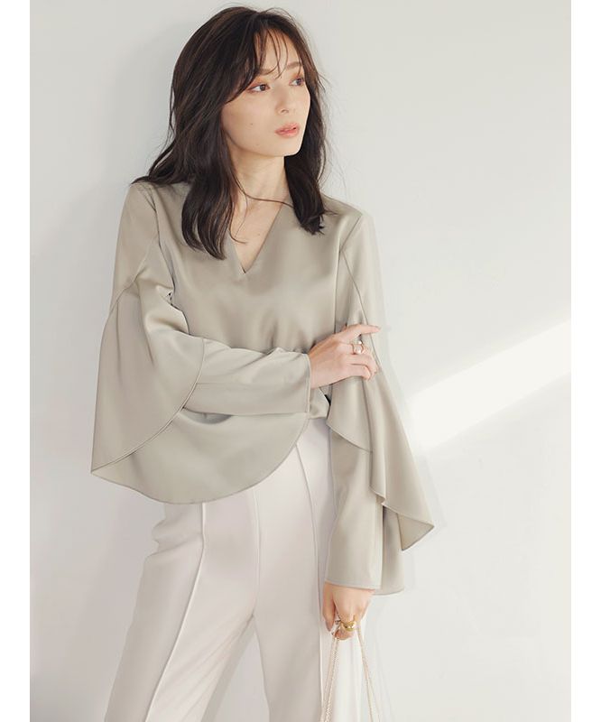 anuans Anuans Double Cross Pintax Slit Pants