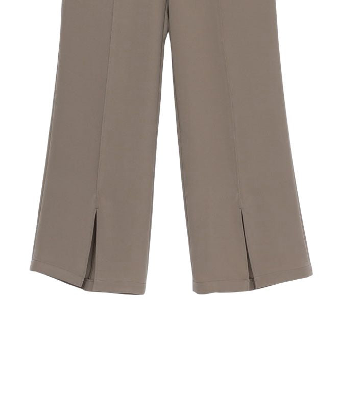 anuans Anuans Double Cross Pintax Slit Pants