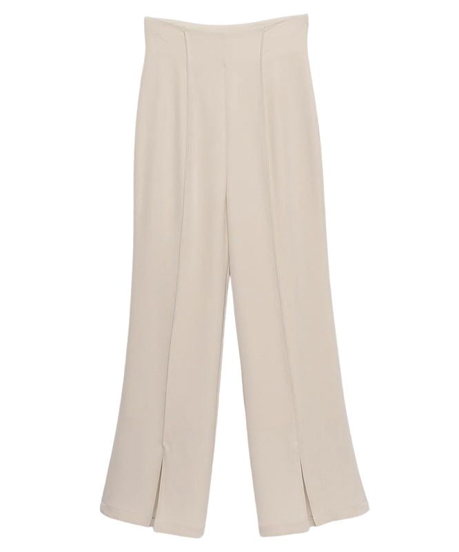 anuans Anuans Double Cross Pintax Slit Pants