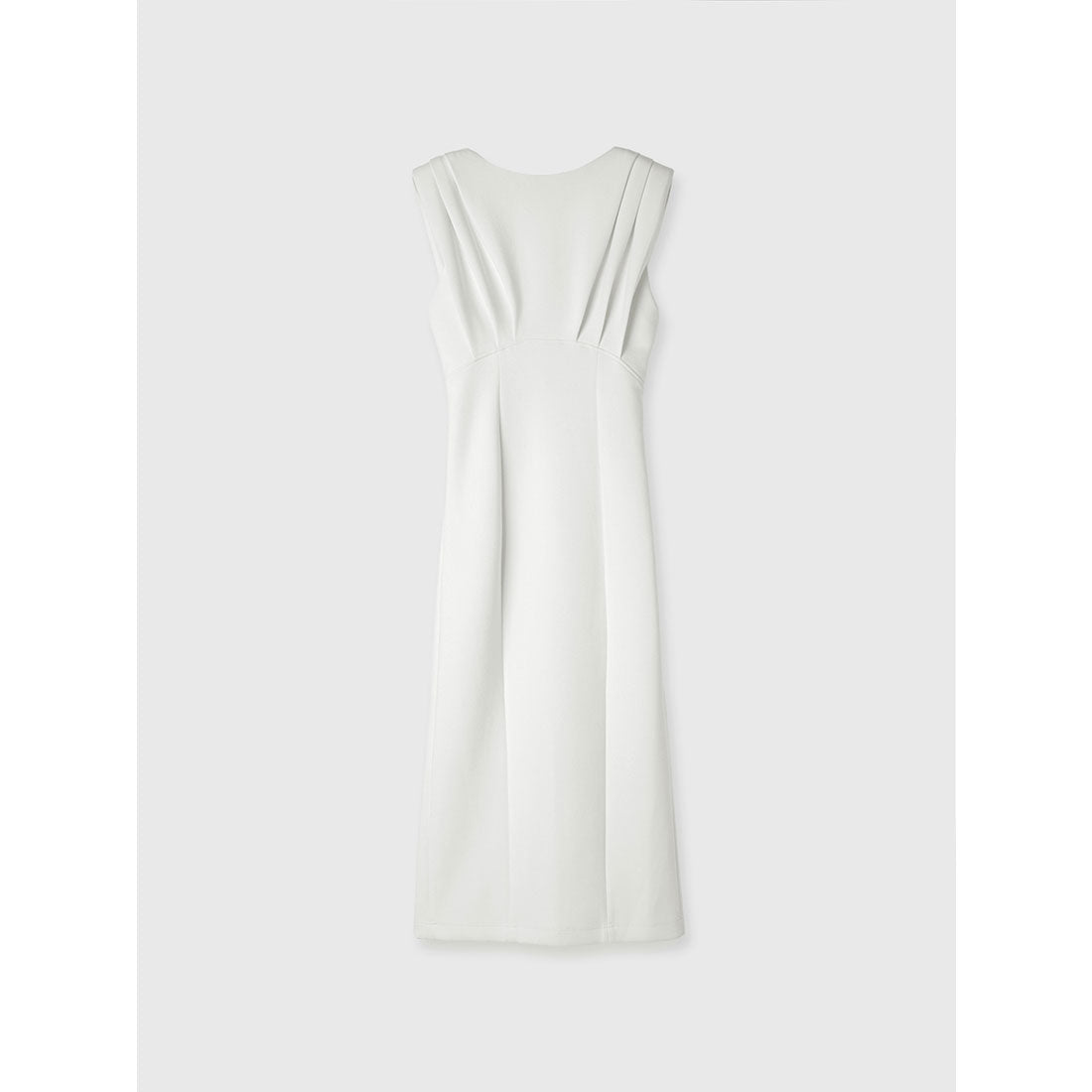 アニュアンス anuans フォルムタックナローワンピース (WHITE) WHITE