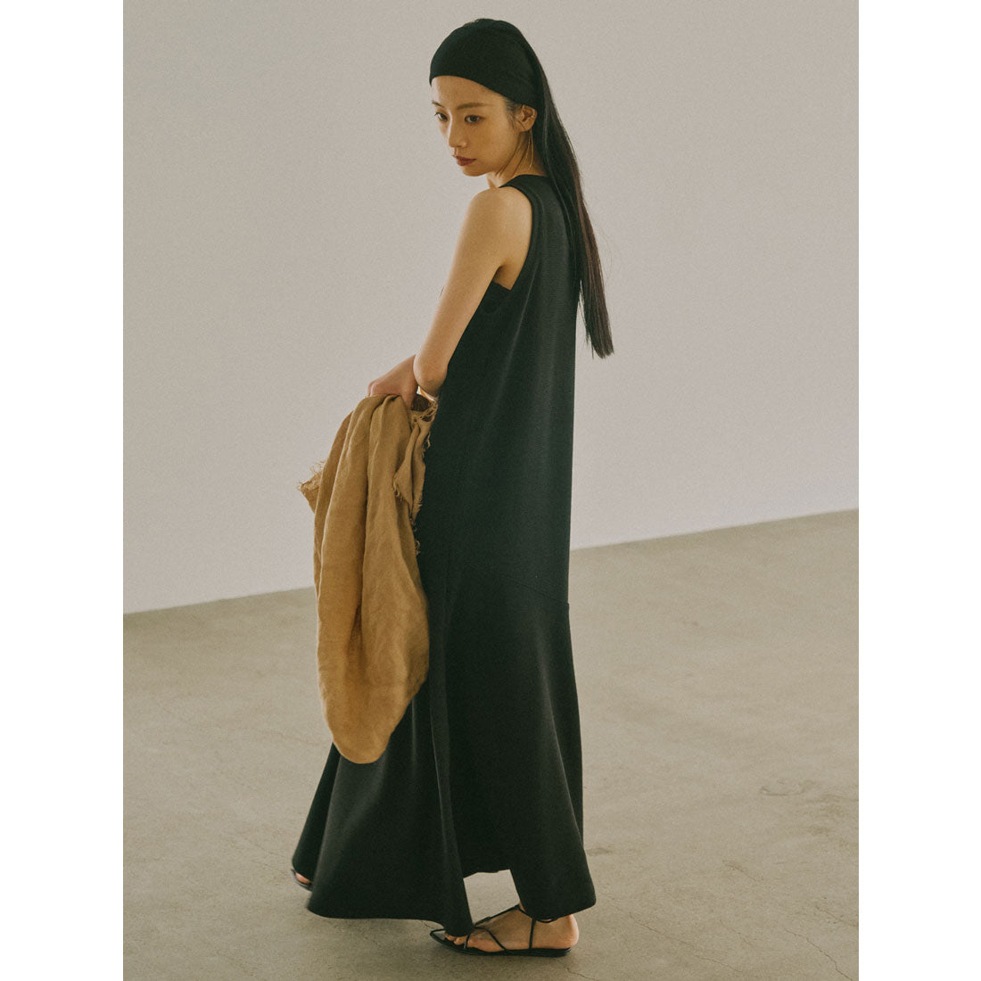 アニュアンス anuans テクスチャーカットワンピース (WHITE) WHITE