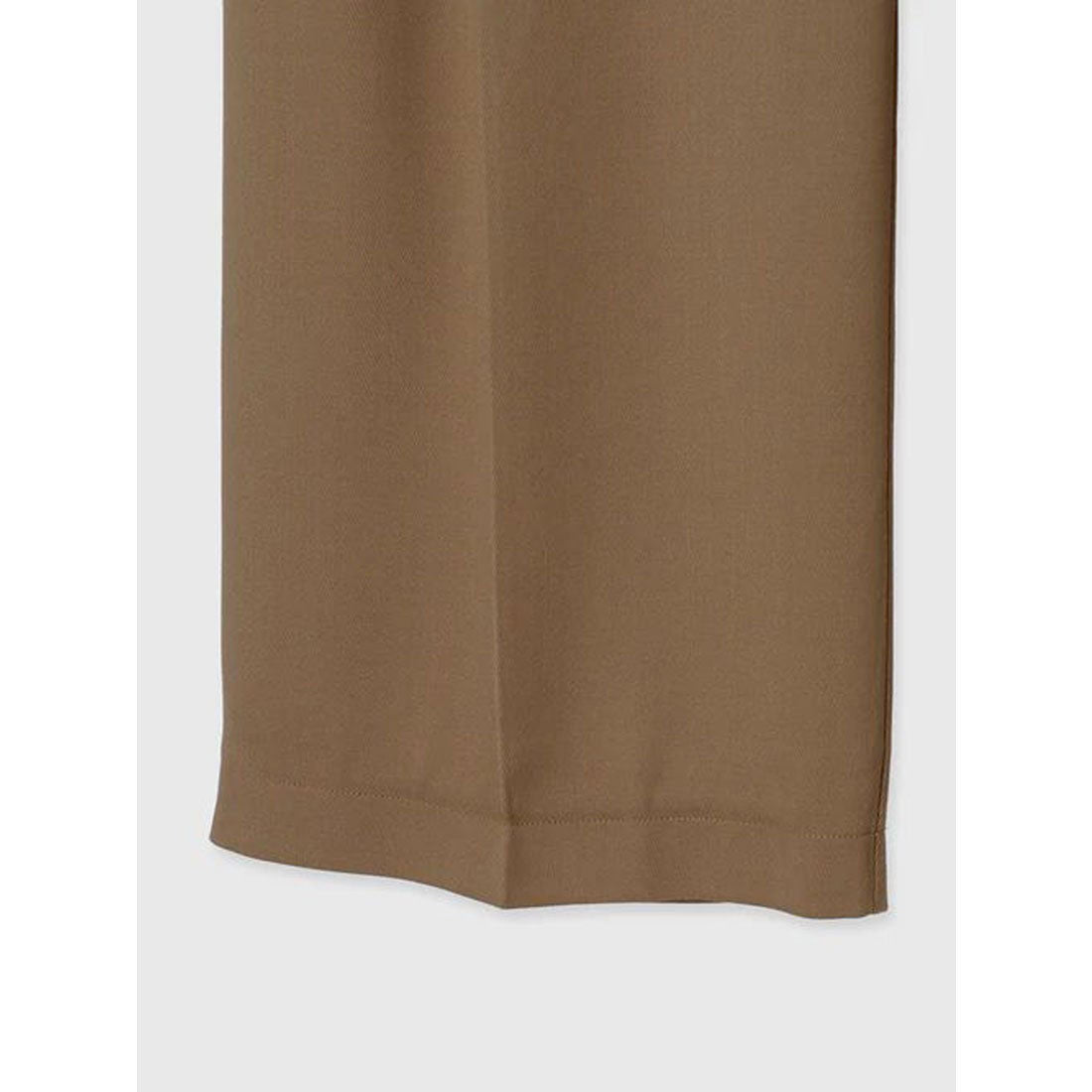 アニュアンス anuans ミッドウェイトツータックワイドパンツ (BLACK) BLACK