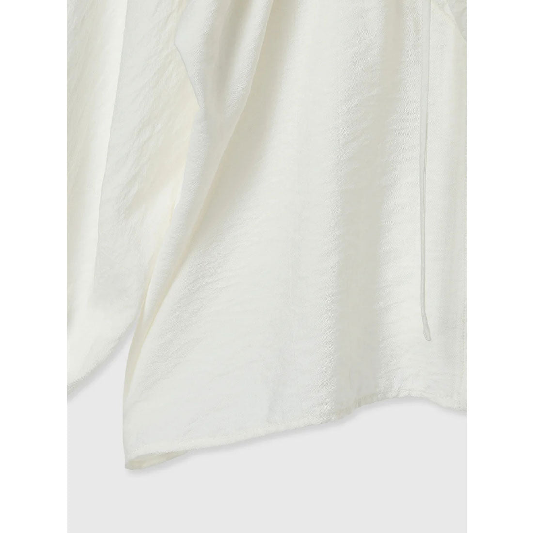 アニュアンス anuans リンクルラッフルブラウス (BEIGE) BEIGE