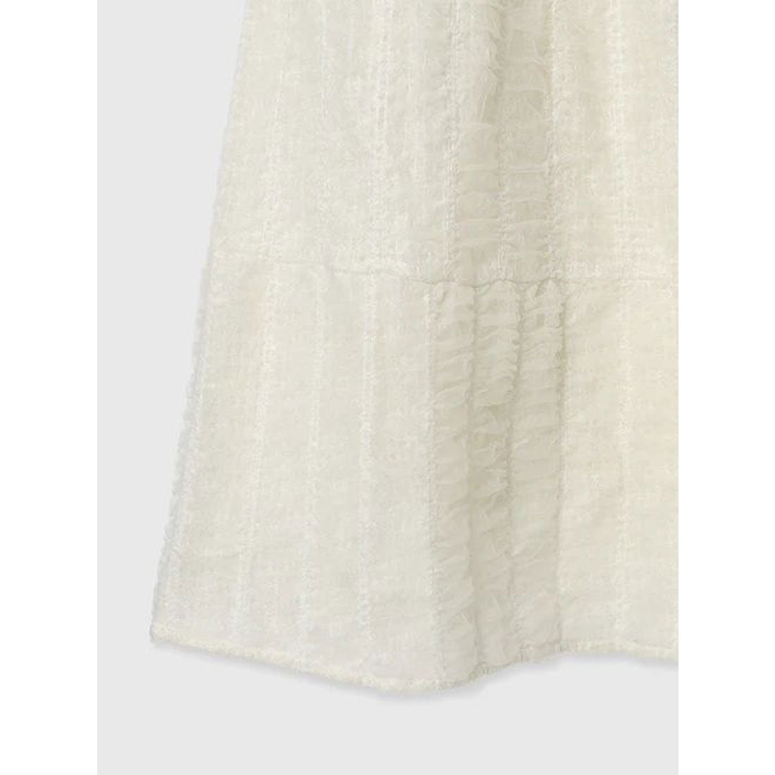 アニュアンス anuans エンブロイダリーシアーチュールスカート (IVORY) IVORY