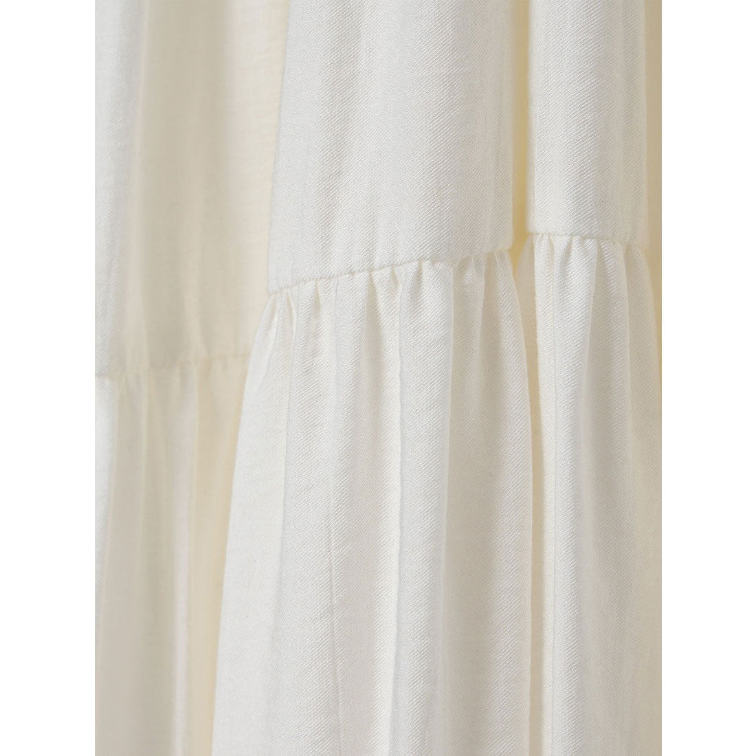 アニュアンス anuans リンクルラッフルワンピース (BLACK) BLACK