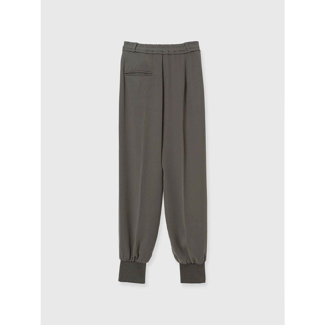 アニュアンス anuans ピンタックジョガーパンツ (BLACK) BLACK