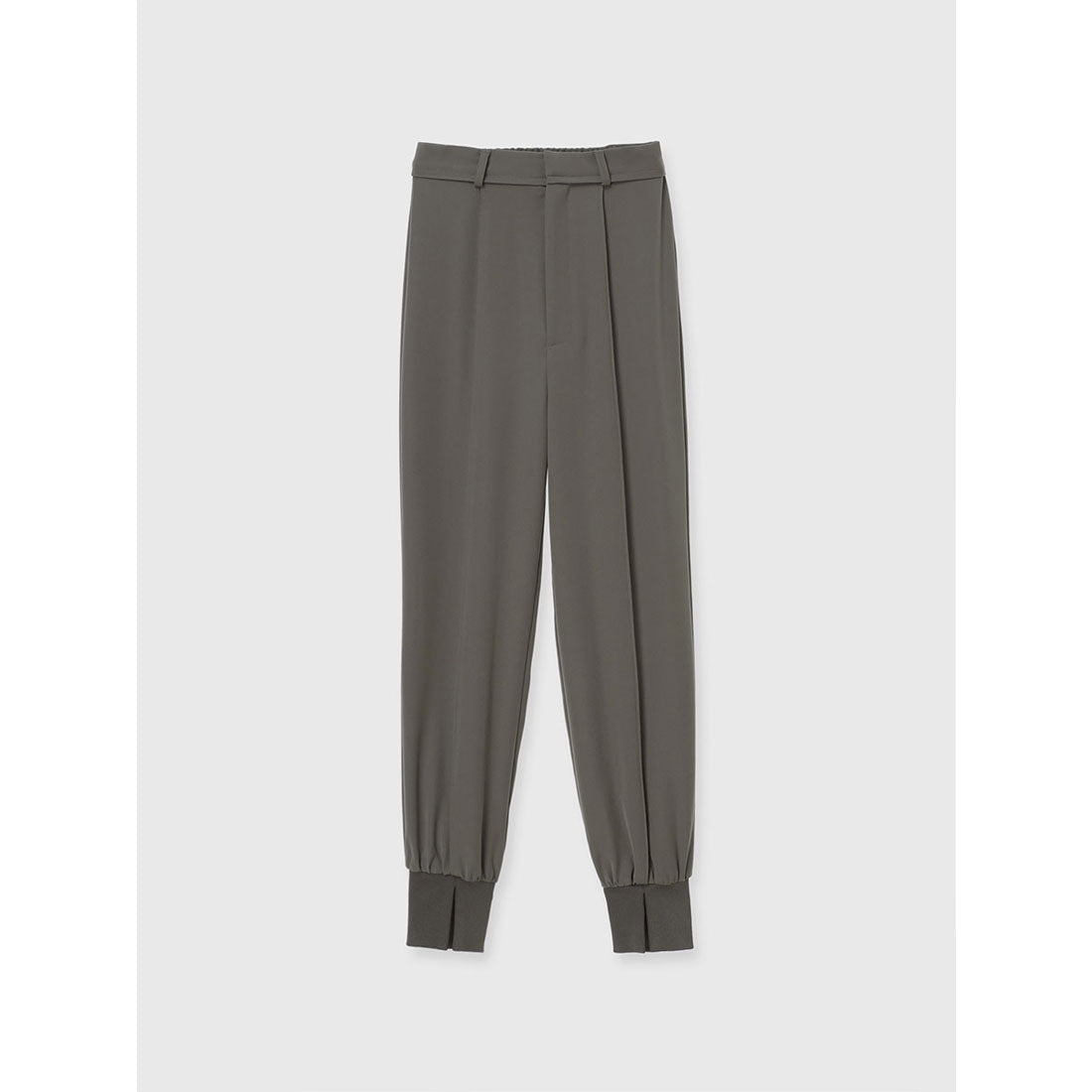 アニュアンス anuans ピンタックジョガーパンツ (KHAKI BROWN) KHAKI BROWN