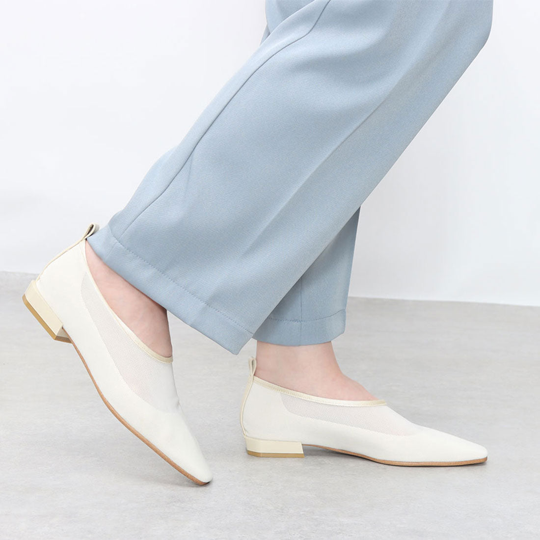 アポム APOM パワーネットパンプス20 日本製(ブラック) ブラック