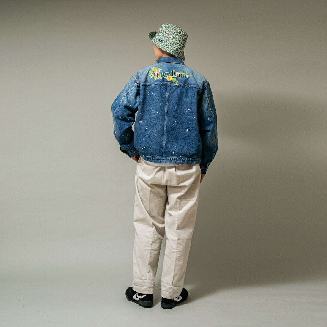 アップルバム APPLEBUM APPLEBUM “Apple blossom Logo” Denim Jacket(アップルバム “アップル ブロッサム ロゴ” デニムジャケット) (BLUE) BLUE