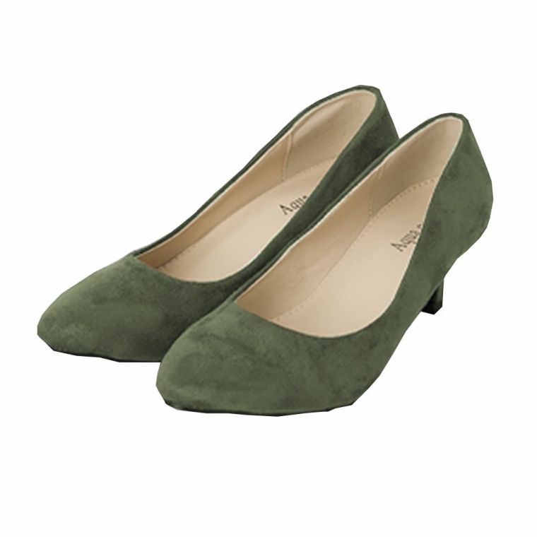 アクアガレージ aquagarage ヒール パンプス ローヒール