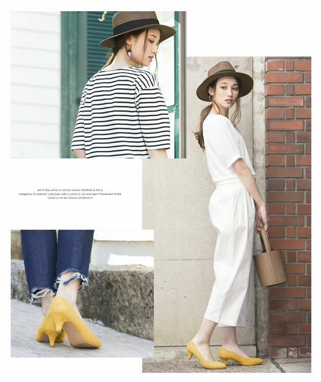 アクアガレージ aquagarage ヒール パンプス ローヒール