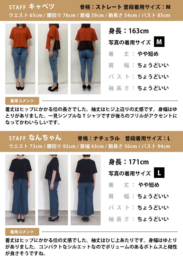 Aqua Garage Back Frill Cut and Sew