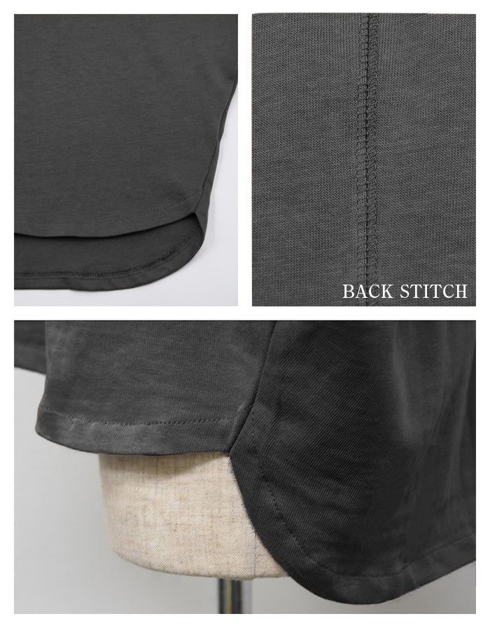 アクアガレージ aquagarage キーネックカットソー レディース 春 夏 半袖 フレンチスリーブ (グレイッシュグリーン) グレイッシュグリーン