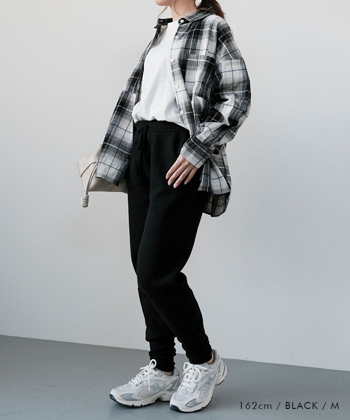 アクアガレージ aquagarage ニットジョガーパンツ レディース 秋 冬 M L |アクアガレージ aquagarage (チャコール) チャコール