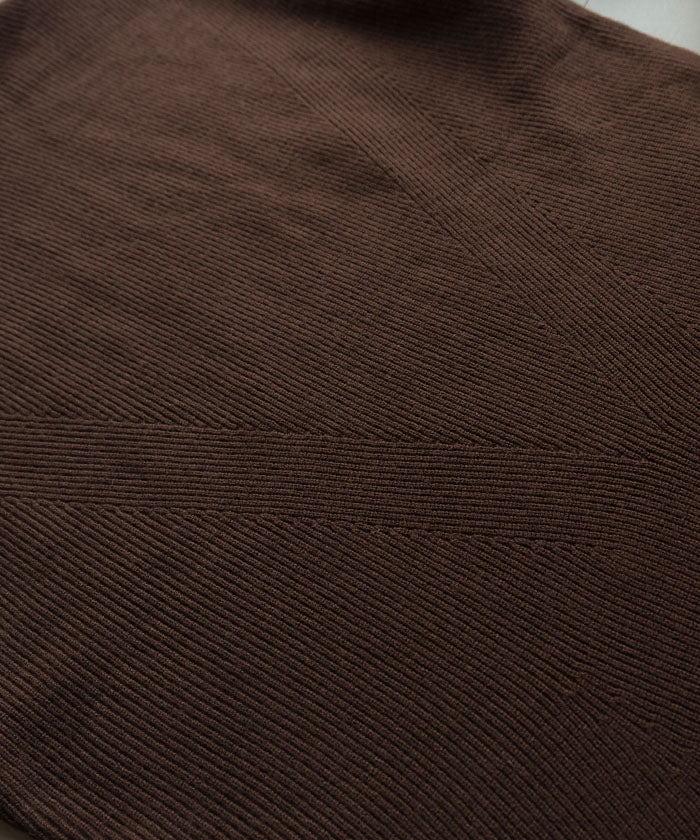 アクアガレージ aquagarage Aラインニットワンピース レディース 秋 冬 | アクアガレージ aquagarage (ブラック) ブラック