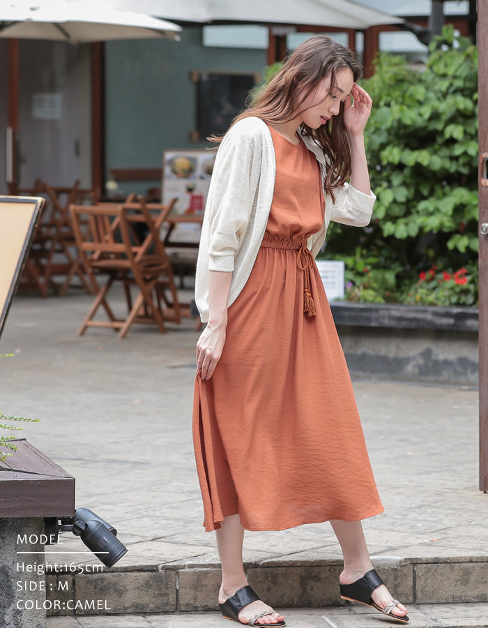 アクアガレージ aquagarage ●ウエストブラウジング ワンピース