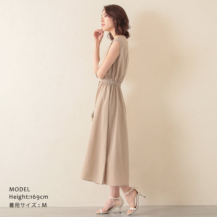 アクアガレージ aquagarage ●ウエストブラウジング ワンピース