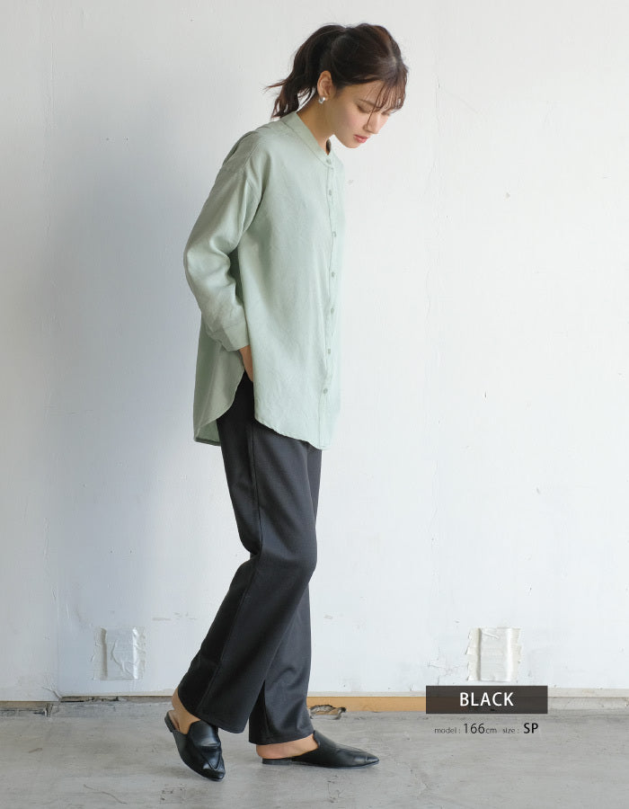 アクアガレージ aquagarage ●ストレートパンツ (グレージュ) グレージュ