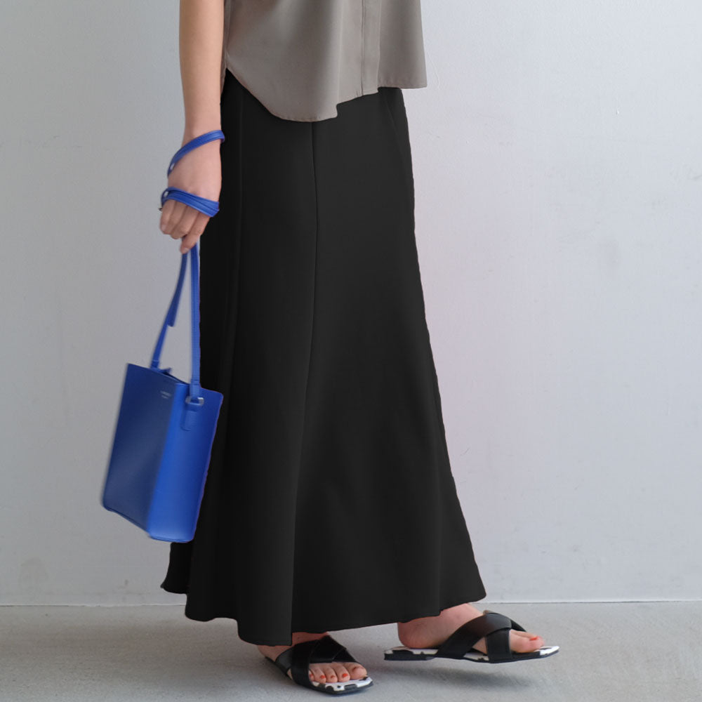 アクアガレージ aquagarage スカート ボトムス レディース 春 秋 マーメイドスカート (ブラック) ブラック