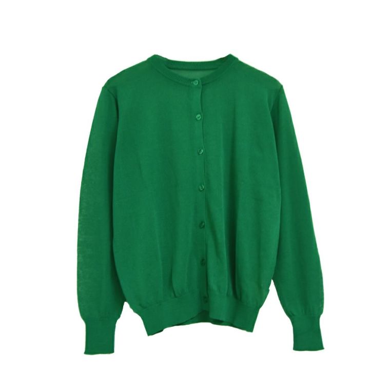 アクアガレージ aquagarage シアーカーディガン ニットカーディガン (グリーン) グリーン