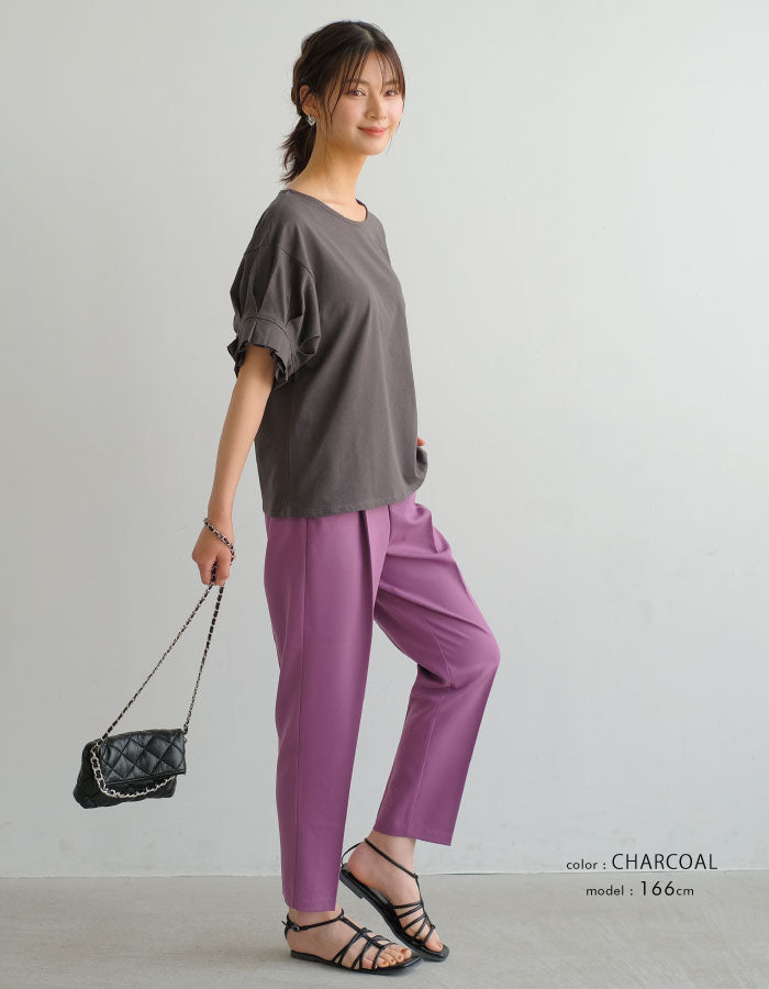 Aqua Garage aquagarage Volume Sleeve Tops