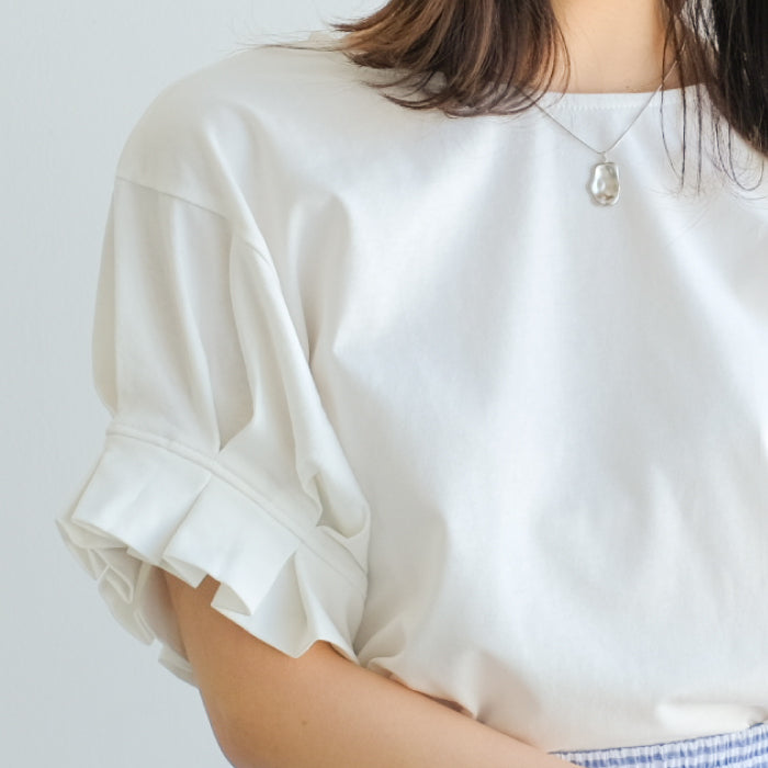 Aqua Garage aquagarage Volume Sleeve Tops