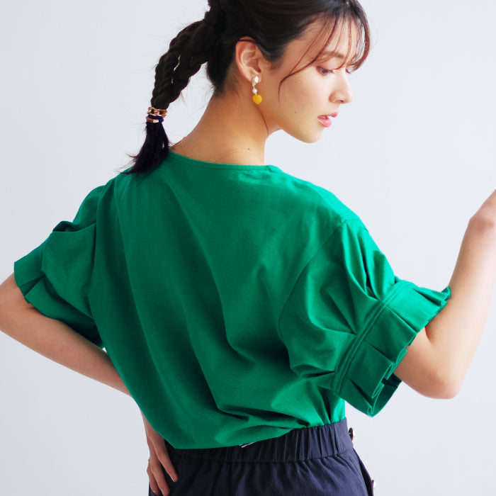 Aqua Garage aquagarage Volume Sleeve Tops