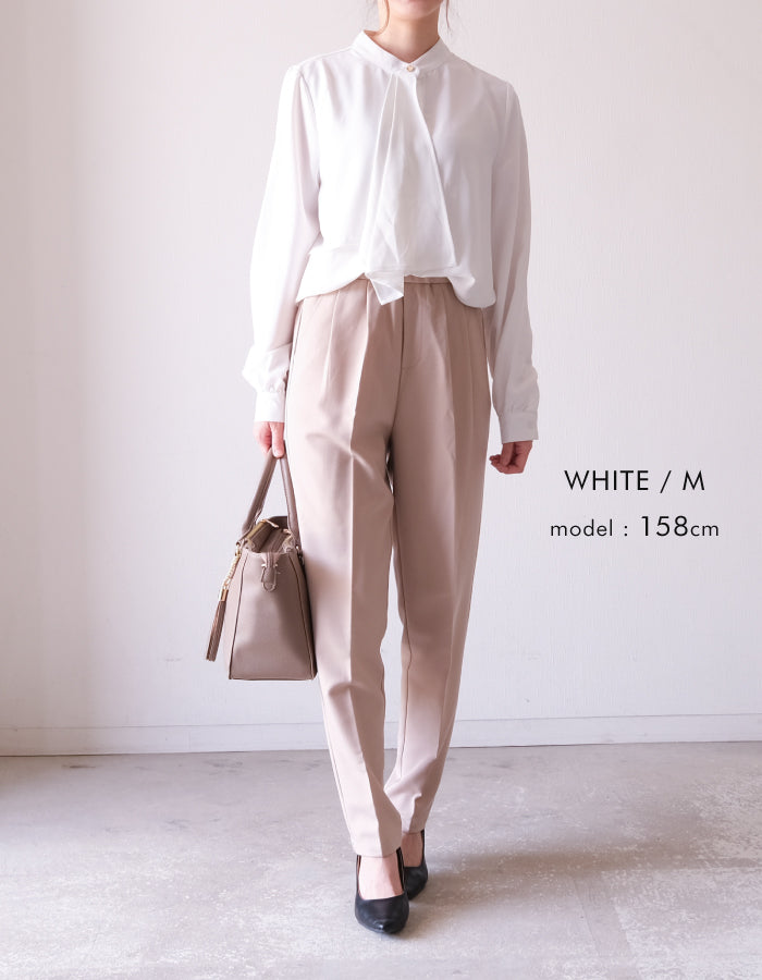 アクアガレージ aquagarage ブラウススカーフタイブラウス