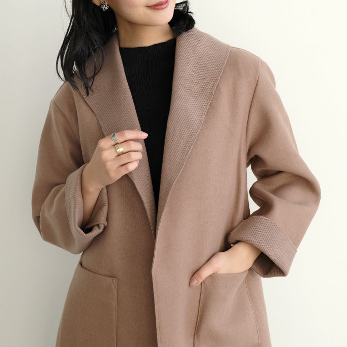 アクアガレージ aquagarage ロングニットコート ニット カーディガン レディース 秋 冬 長袖 大きいサイズ ロングカーディガン ロング丈 ロングガウン トッパーカーディガン 長め コーディガン シンプル 長そで アウター